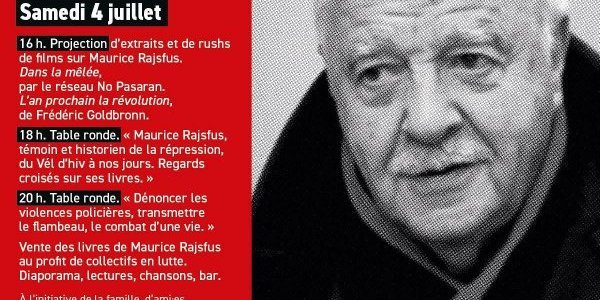 Image:Hommage à Maurice Rajsfus à La Parole Errante