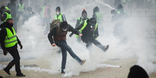 Image:« Gilets jaunes » sur Internet - 23/01/2019