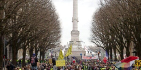 Image:« Gilets jaunes » sur Internet - 28/01/2019