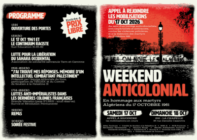 17 octobre 1961 : Weekend anticolonial à Toulouse